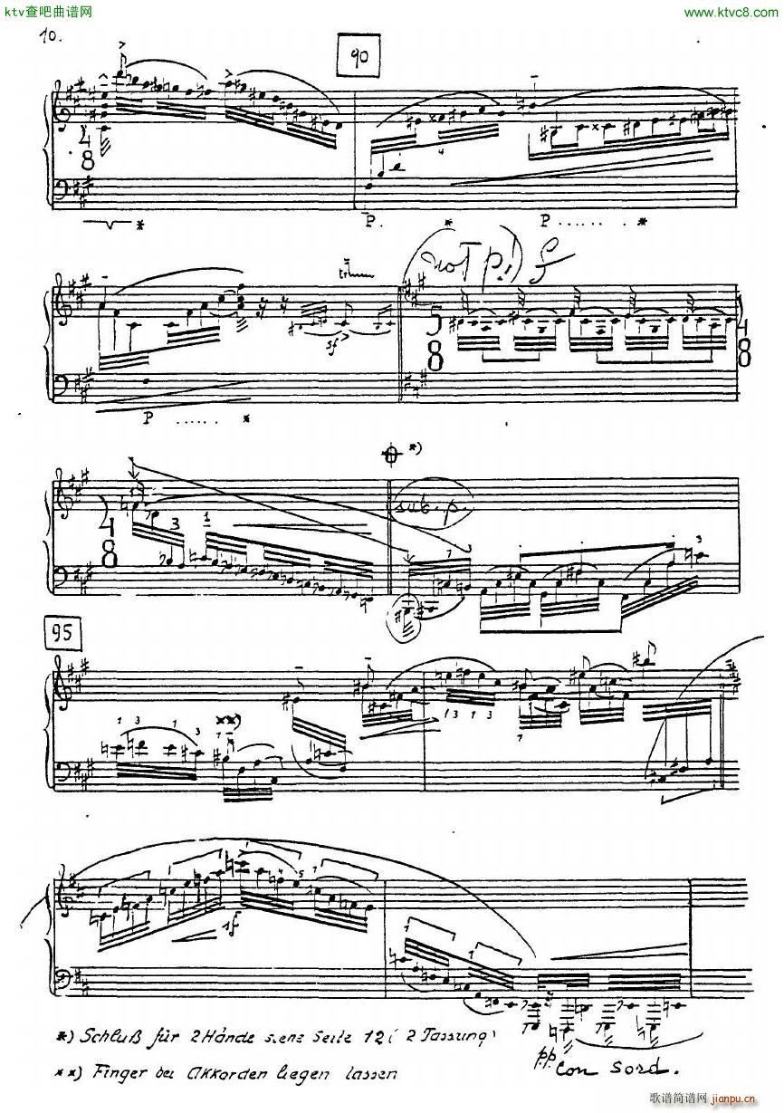 Eckhardt Grammate Sonata no 4(钢琴谱)11