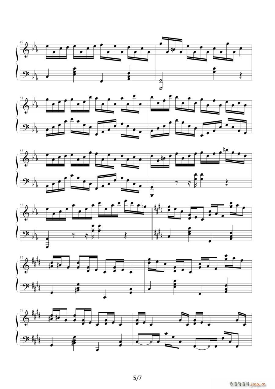 克罗地亚狂想曲 小超制谱版(十字及以上)5