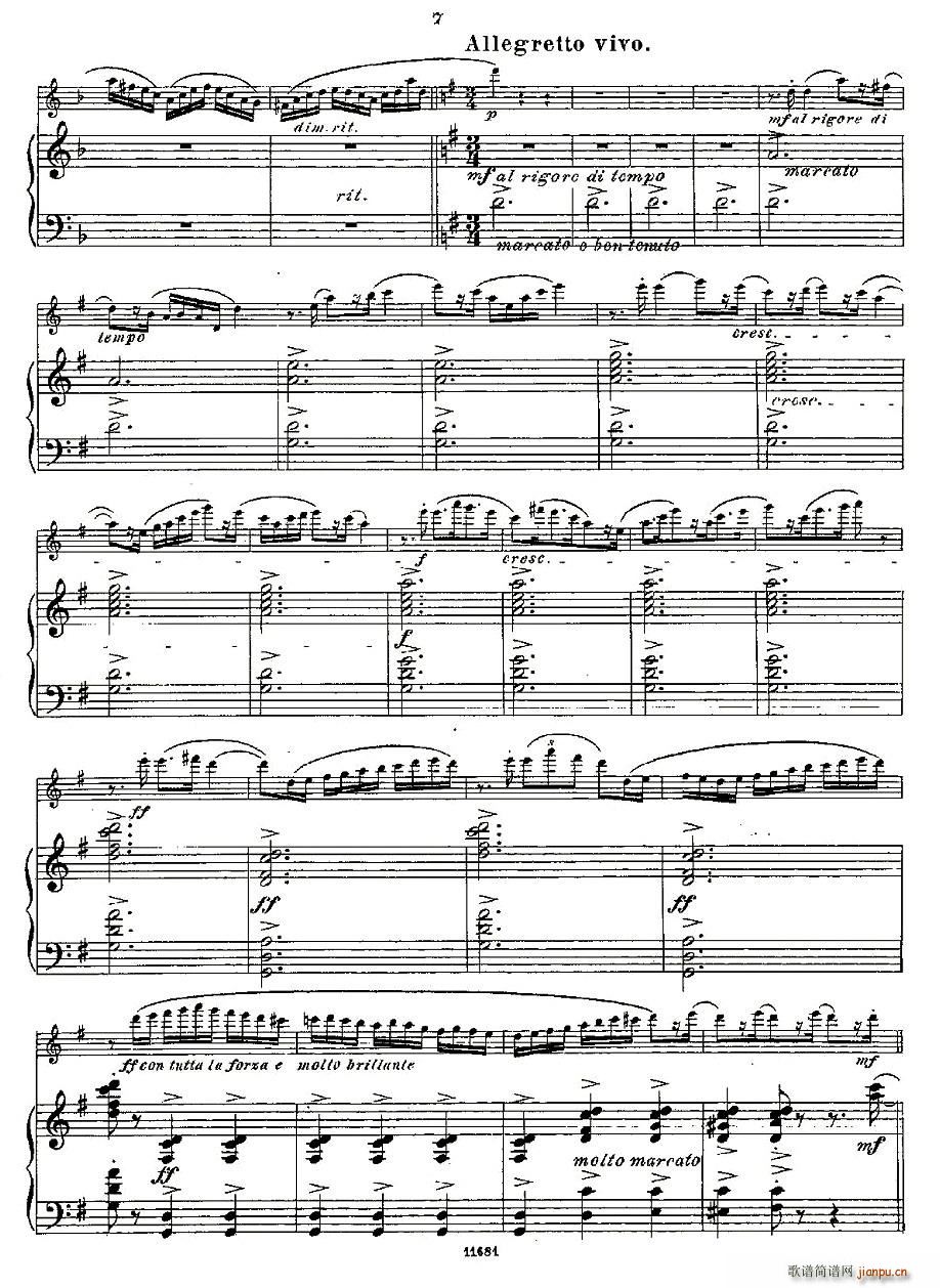 Fantaisies nationales. Op. 59, 4.(笛箫谱)5