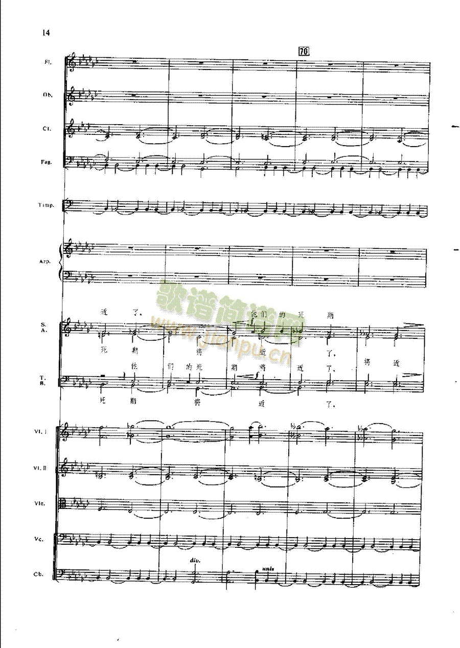 管弦乐总谱凤凰涅槃乐队类管弦乐总谱(总谱)14