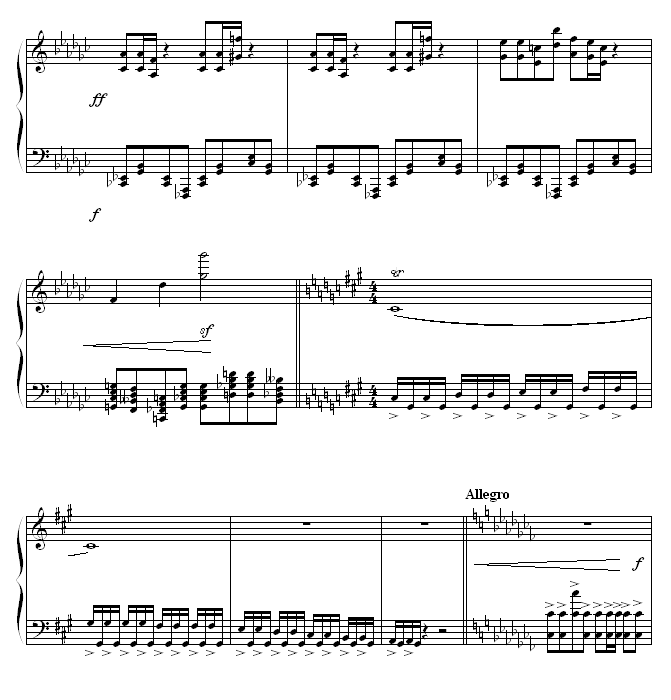 练习曲(钢琴谱)6