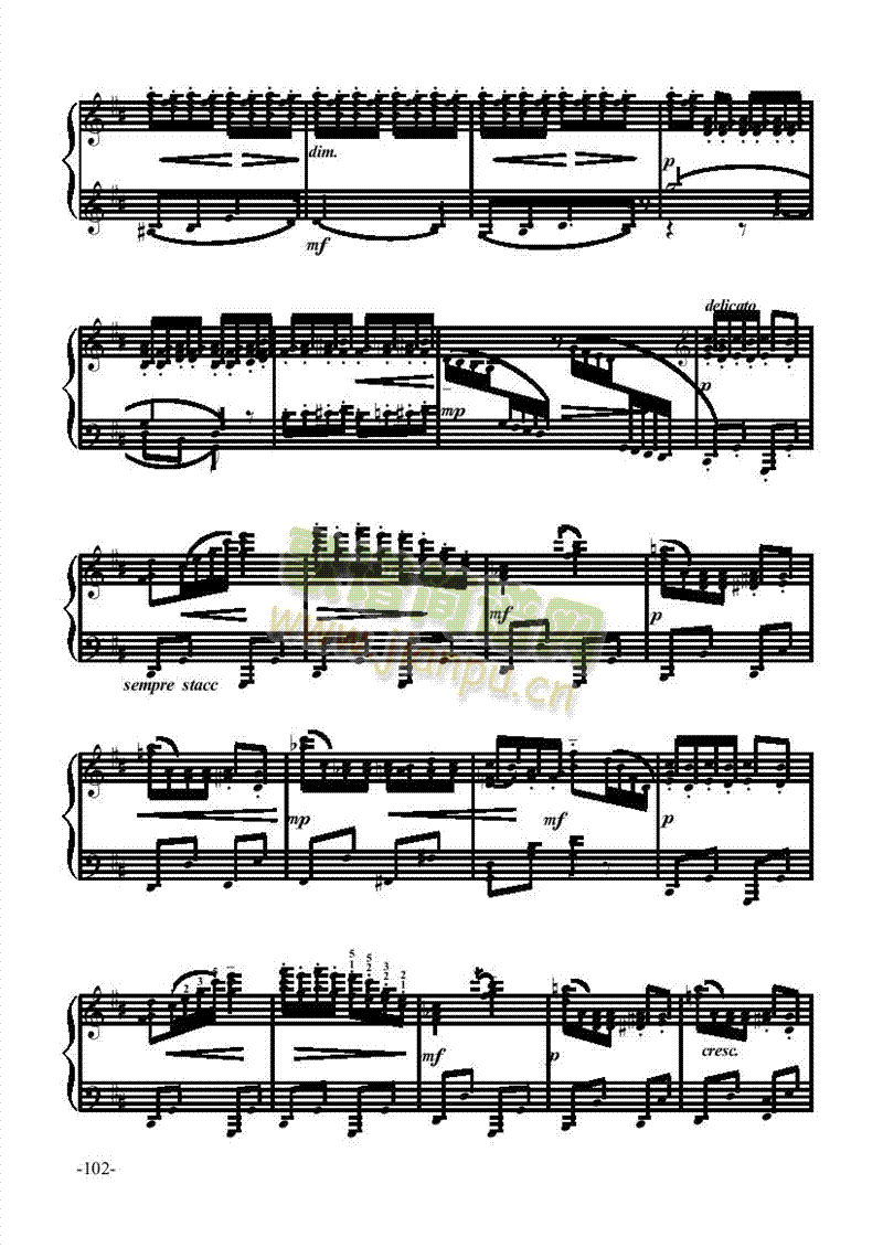 芦笛舞曲—玩具牧童们吹的牧笛—舞剧键盘类钢琴(其他乐谱)6