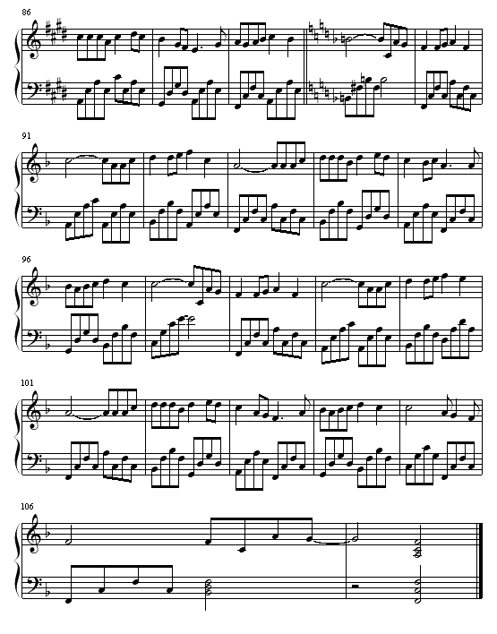 无赖-郑中基(钢琴谱)5