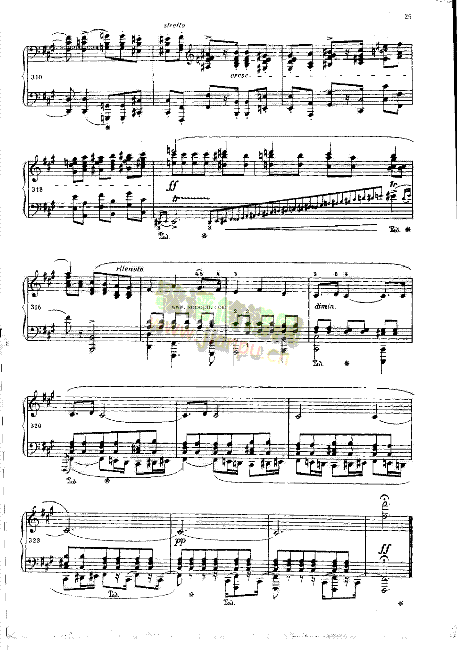 波洛涅兹OP.44键盘类钢琴(其他乐谱)19