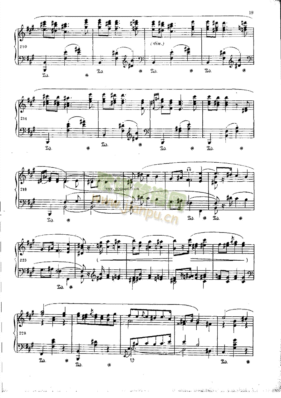 波洛涅兹OP.44键盘类钢琴(其他乐谱)13