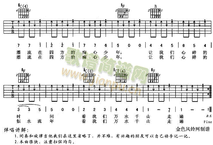 爱已成歌(吉他谱)3