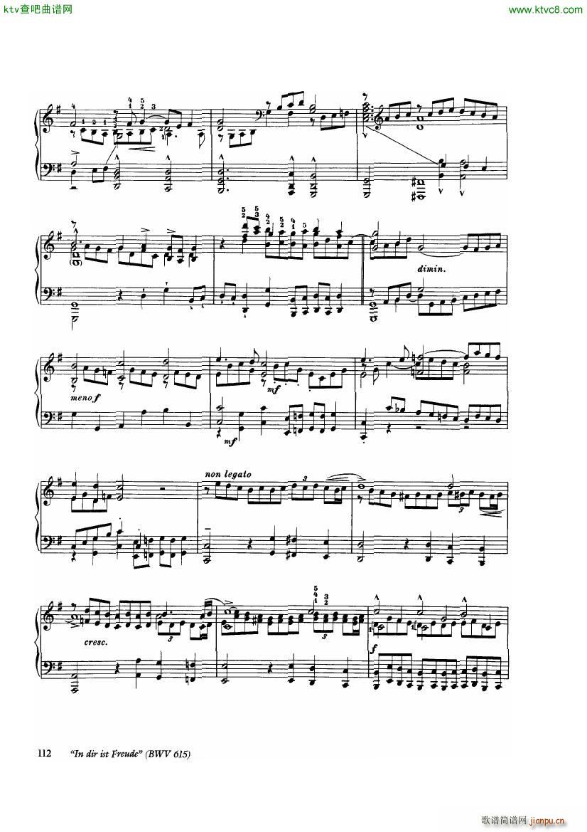Bach Busoni Ten Chorale Preludes(钢琴谱)26
