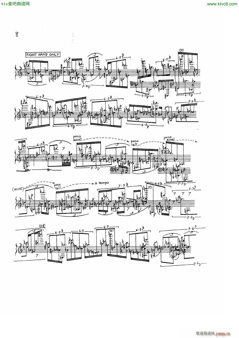 Finnissy Alkan paganini(钢琴谱)9