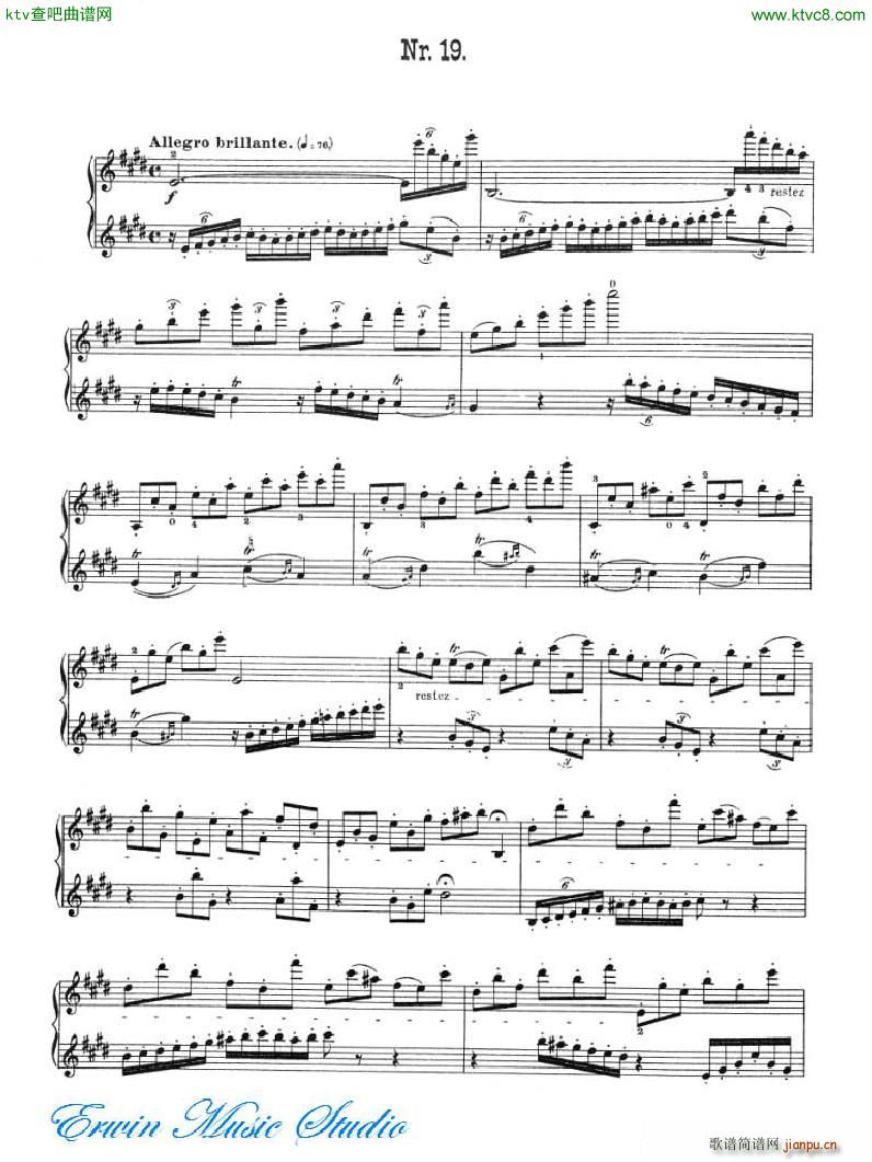 加维尼耶 24首隨想曲Pierre Gavinies 24 Caprices 17 20(十字及以上)9