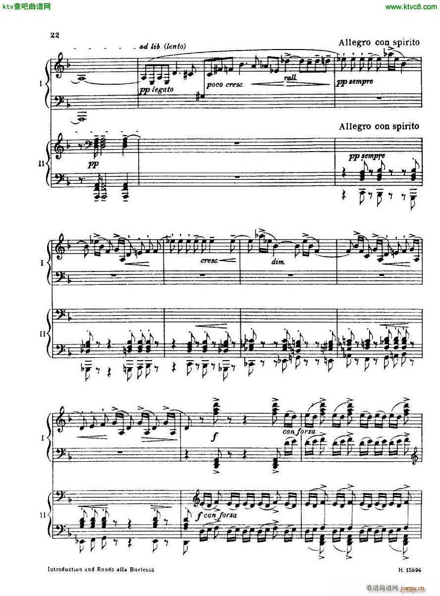 Britten Intro And Rondo Alla Burlesca(钢琴谱)21