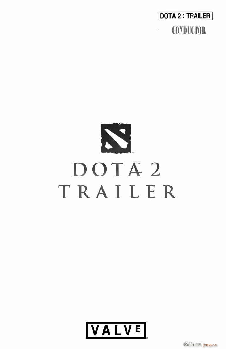 娜娜 DOTA2主题BGM(钢琴谱)1