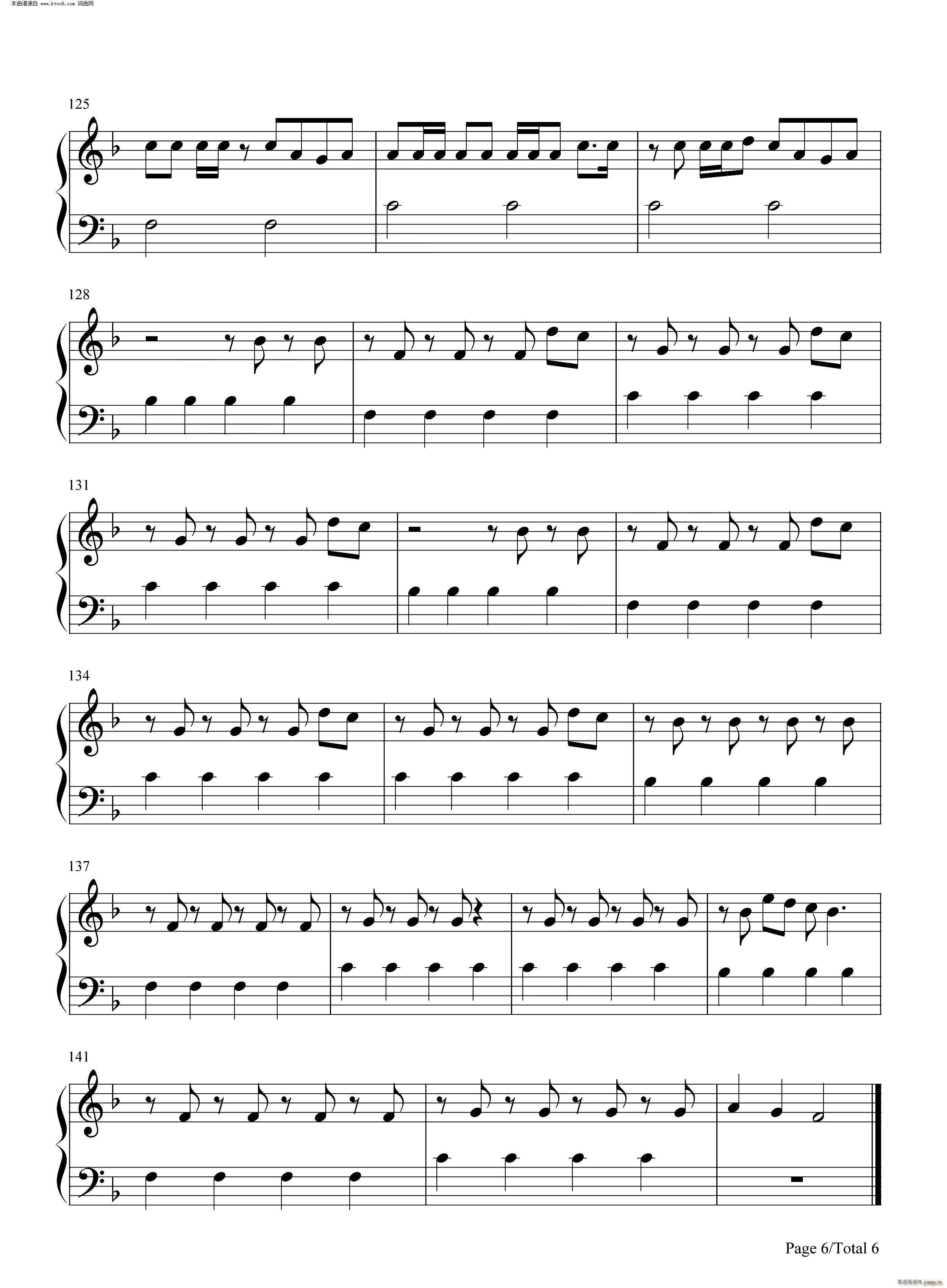 Sunflower Vol 6(钢琴谱)6