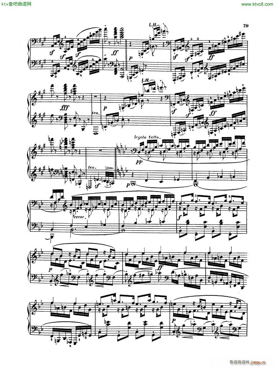 Hummel Sonata in F sharp minor Op 81(钢琴谱)6