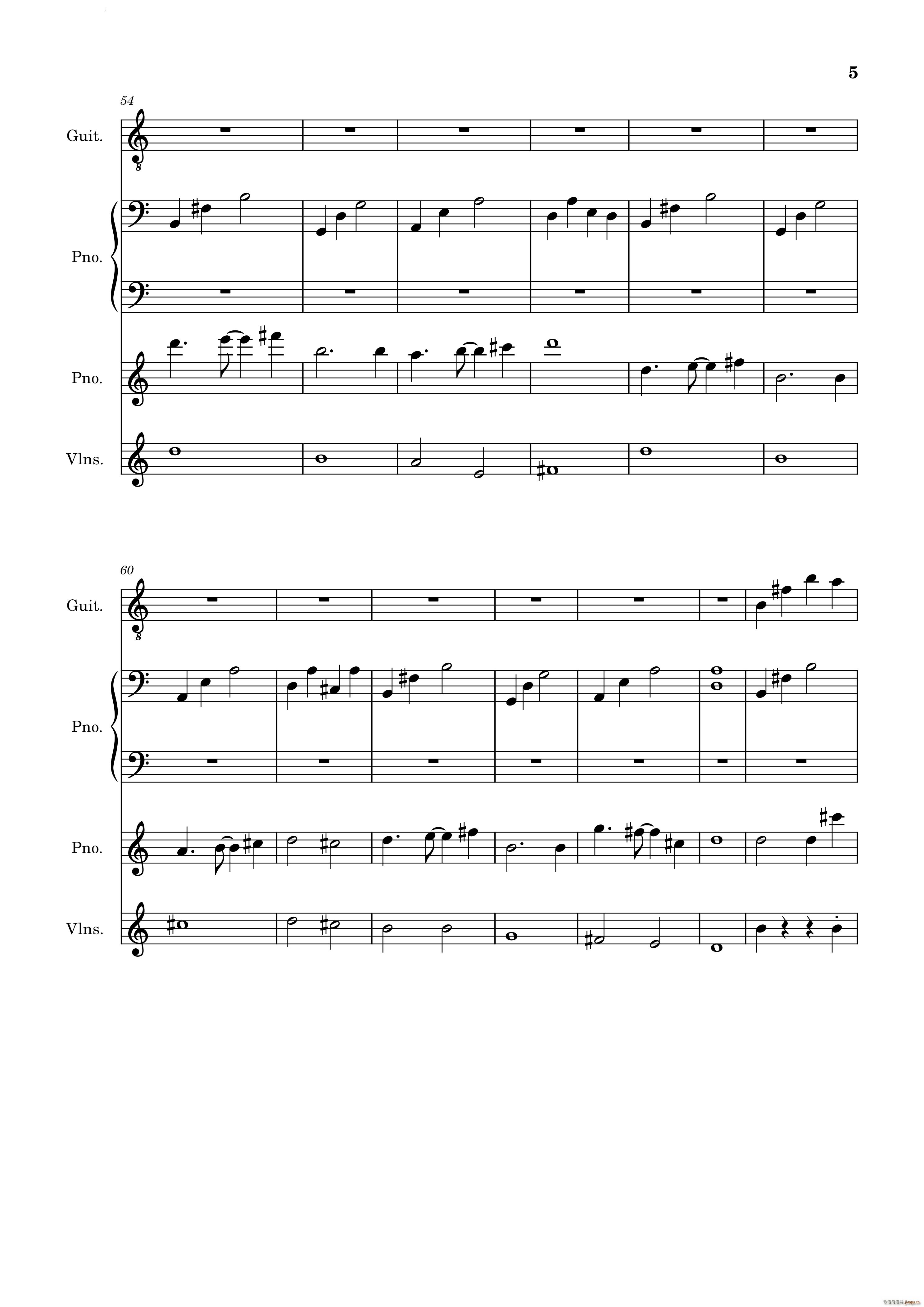 go for the next(总谱)6