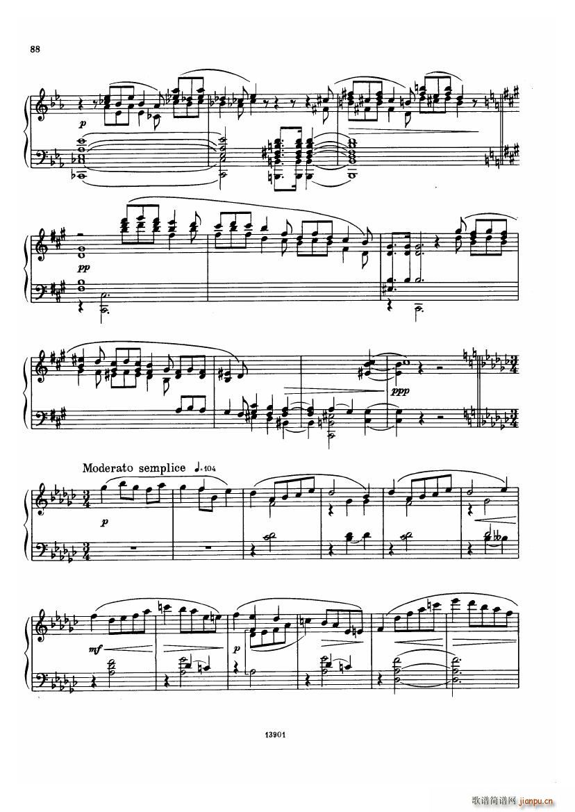 Cui Op40 Nine Pieces 二(钢琴谱)12