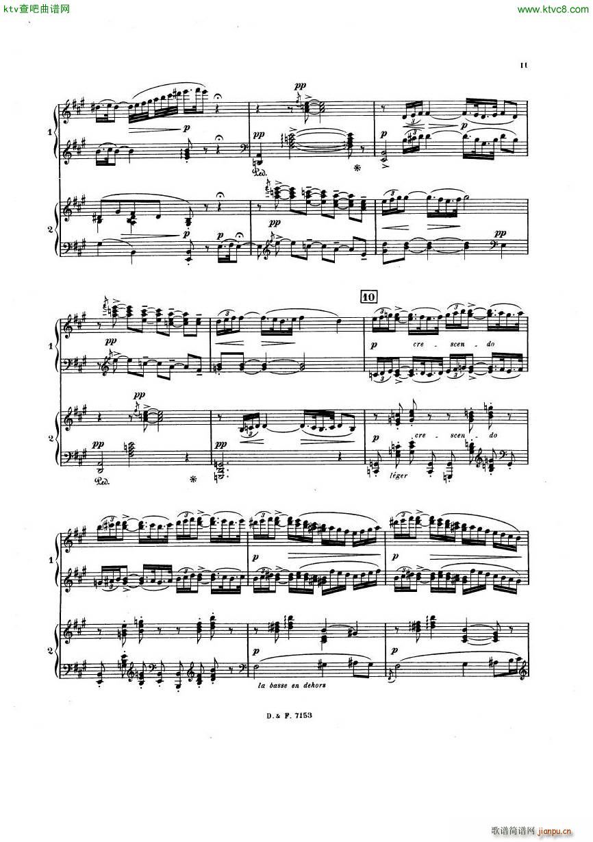 busser debussy Petite Suite 2P(钢琴谱)11