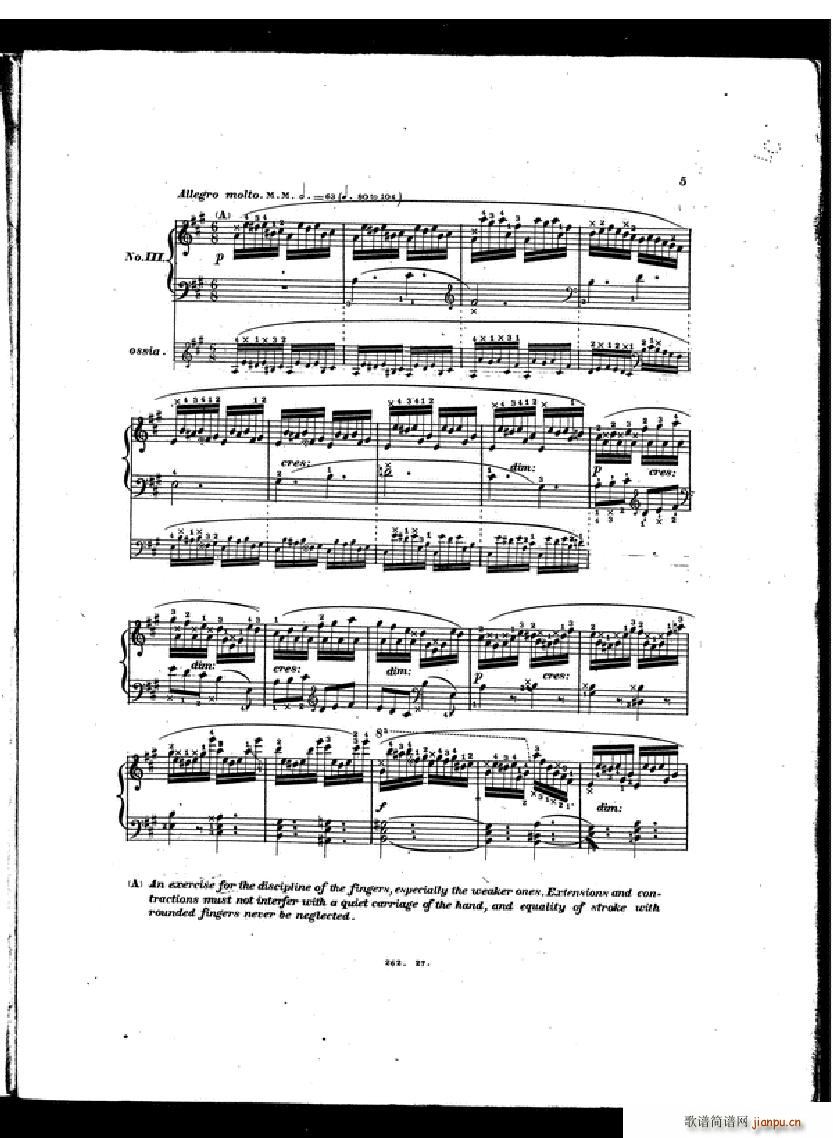 Czerny Etudes de la velocite book II(钢琴谱)3