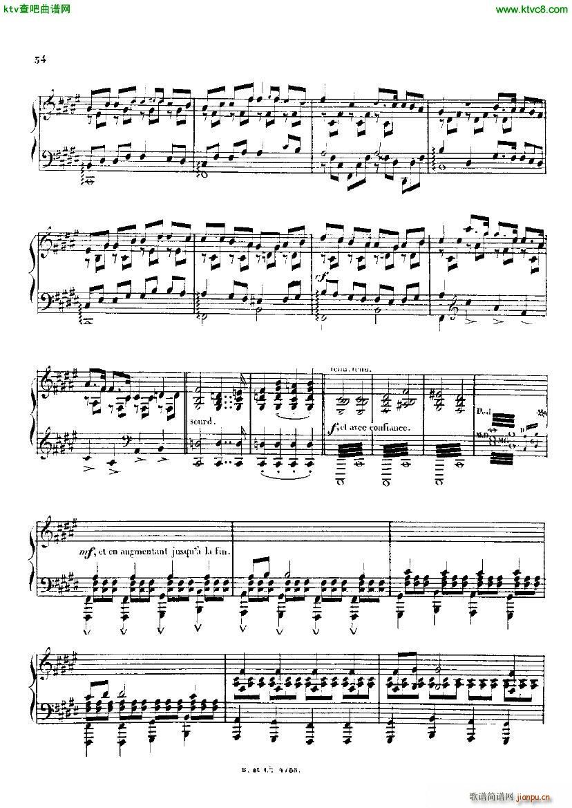 Alkan op 33 Grande Sonata part 2(钢琴谱)9
