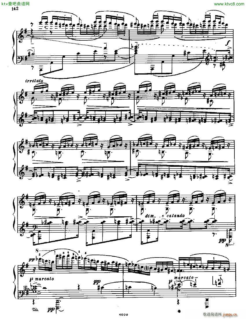 Anatoly Alexandrov Opus 26 Sonata no 6(钢琴谱)5