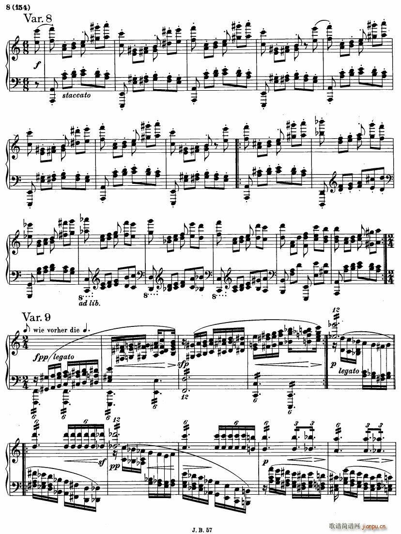 Paganini Vars 1(钢琴谱)8