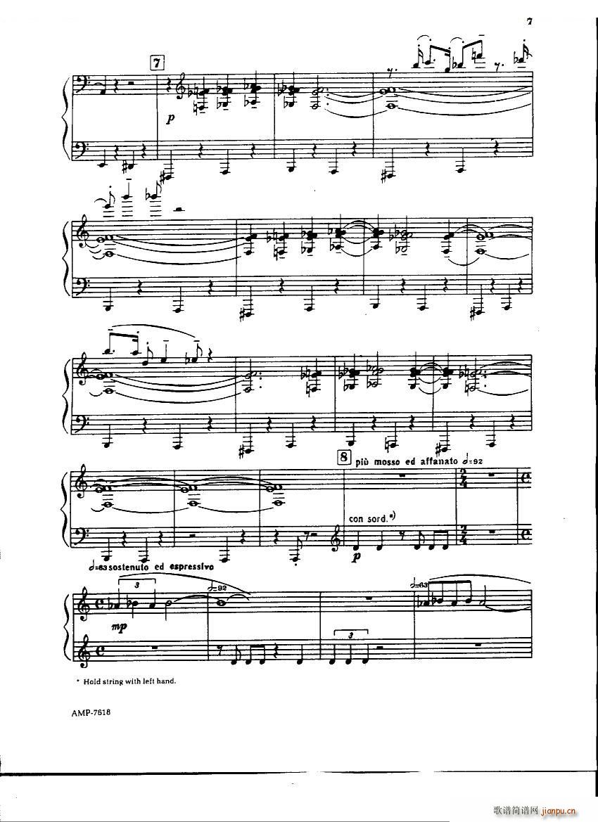 Gubaidulina Sofia Piano Sonata Piano Sonata(十字及以上)5