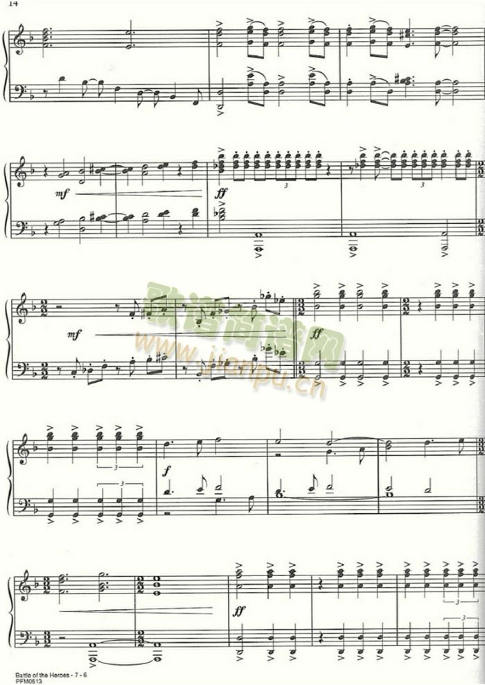 BATTLEOFTHEHEROES(吉他谱)6