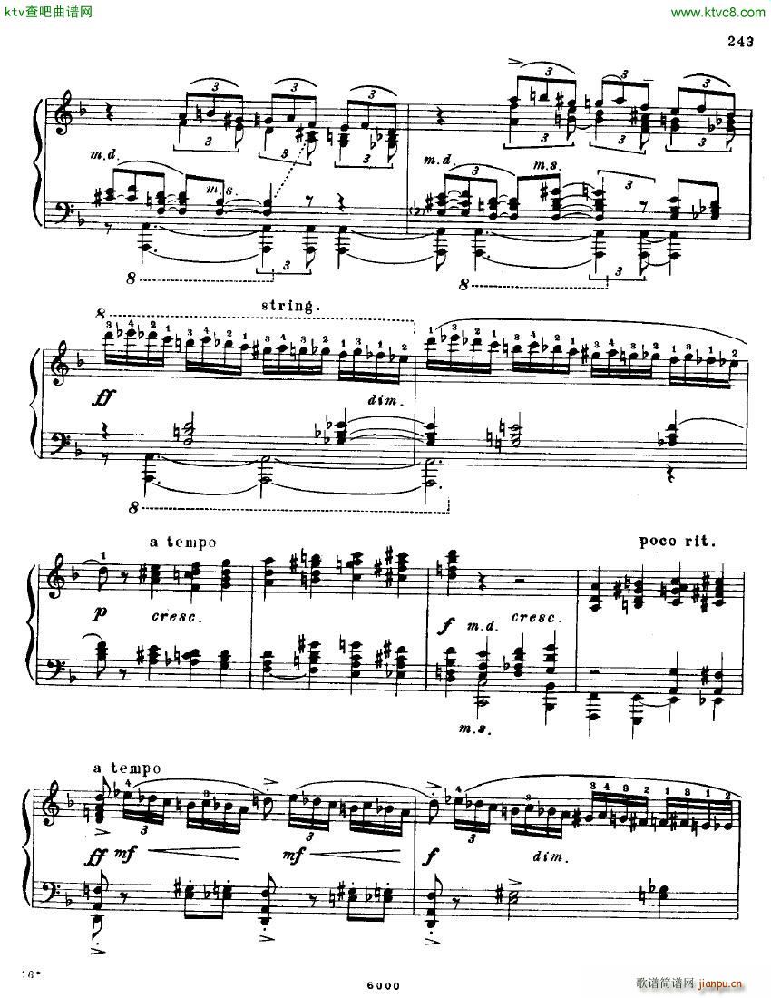 Anatoly Alexandrov Opus 72 Sonata no 10(钢琴谱)5