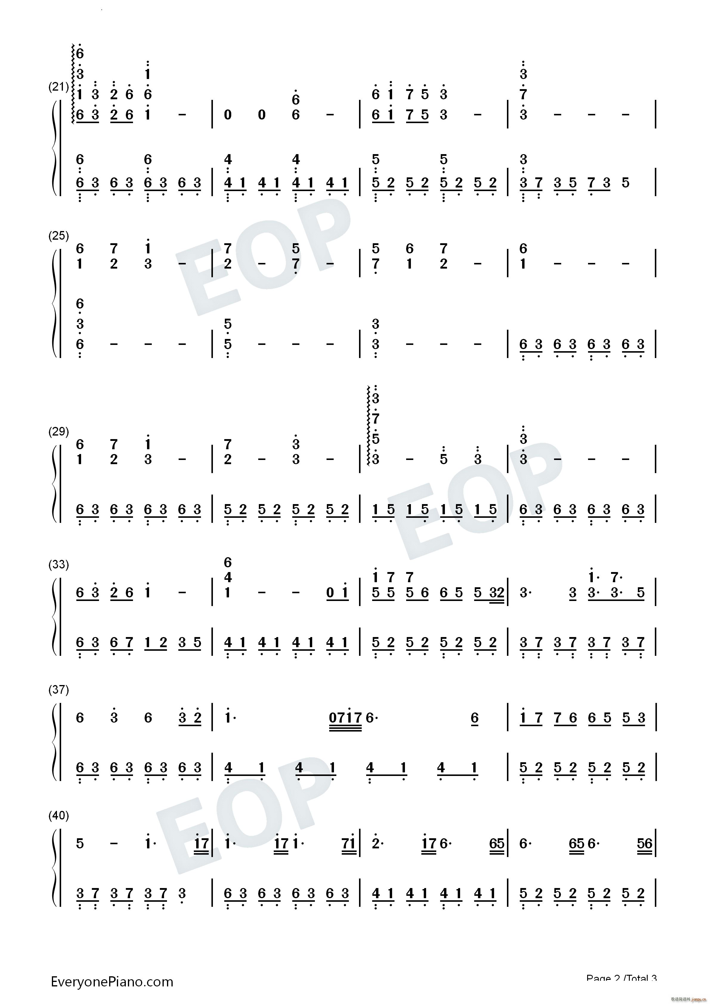 Far Horizons上古卷轴5天际BGM(钢琴谱)6