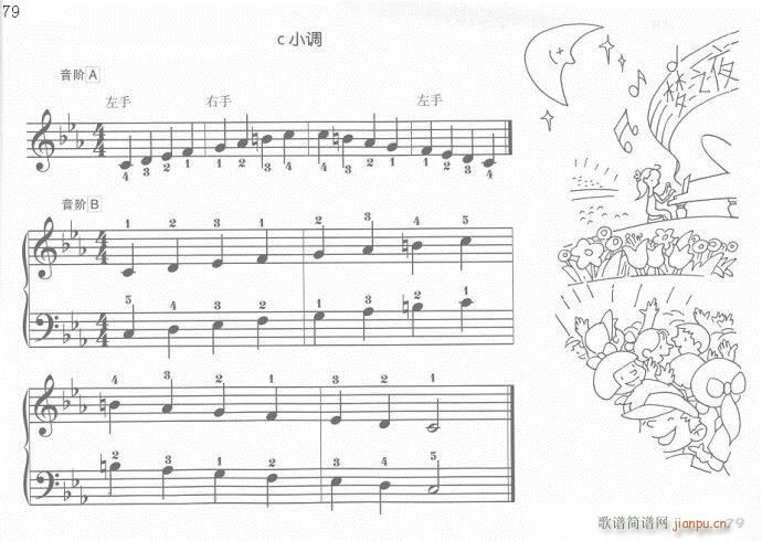 手指训练操61-81(钢琴谱)19
