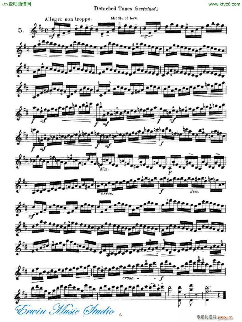 马扎斯 75首渐进式旋律练习 图书1 30首专门练习 01 20(十字及以上)6