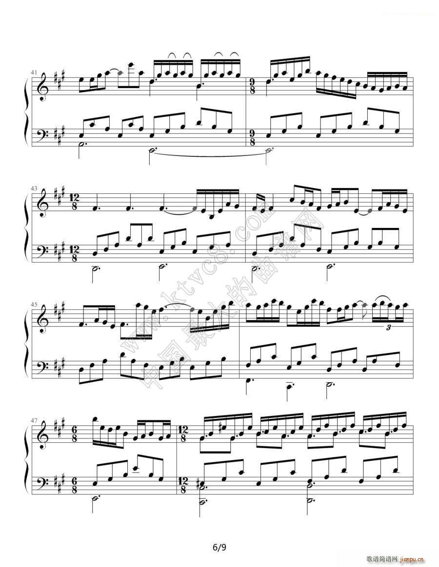 Until the Last Moment 坚持到底(钢琴谱)6