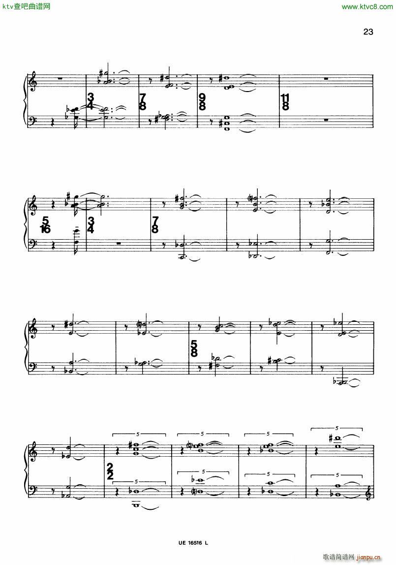 Feldman Piano(钢琴谱)23