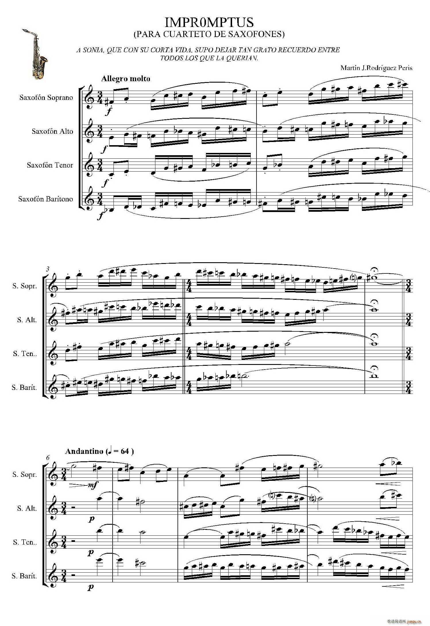 IMPROMTUS 四重奏(总谱)1