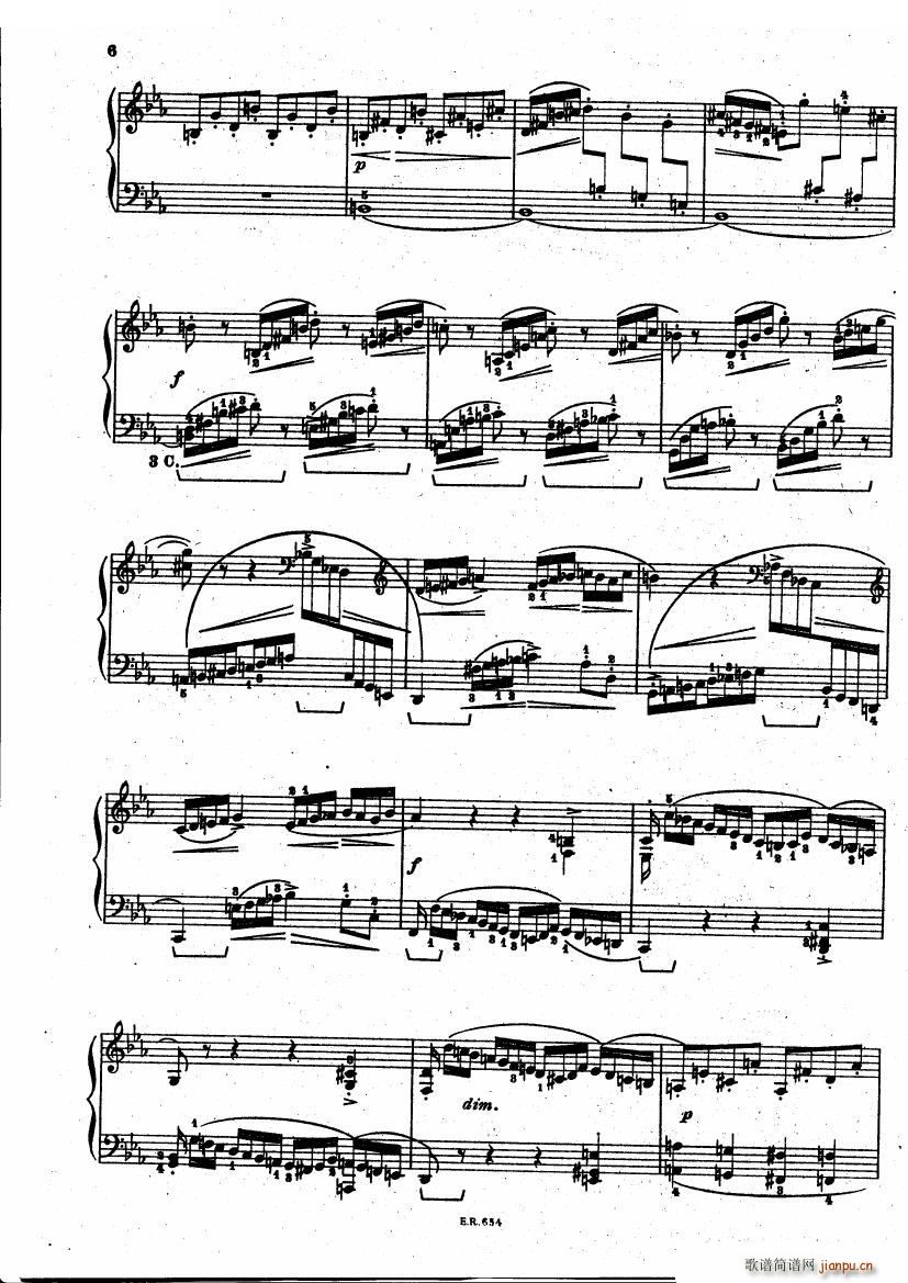 BUSONI Prelude and fugue op21 1(钢琴谱)6