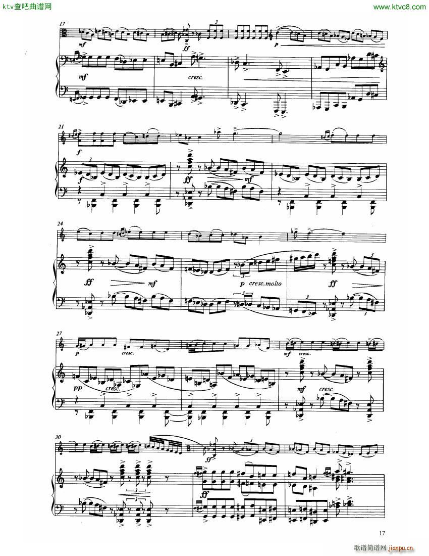 Hindemith Sonata 1 pn Part(钢琴谱)13