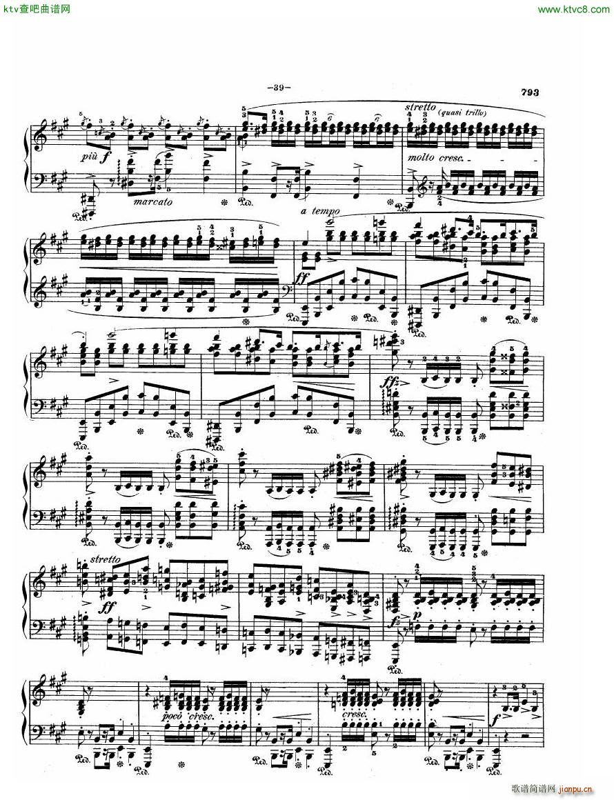 Chopin Allegro de Concerto Op 46(钢琴谱)19