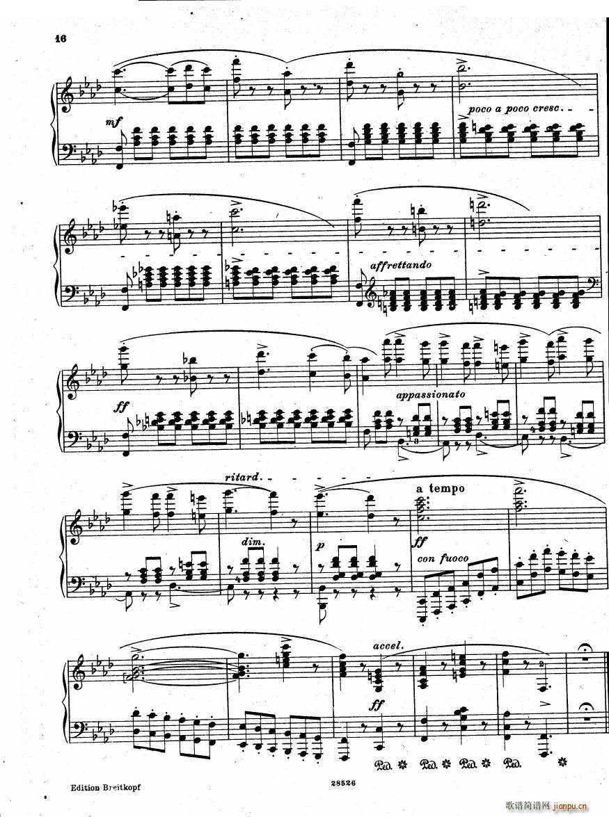 Henselt Piano Solo Album Piano Solo Album(十字及以上)15