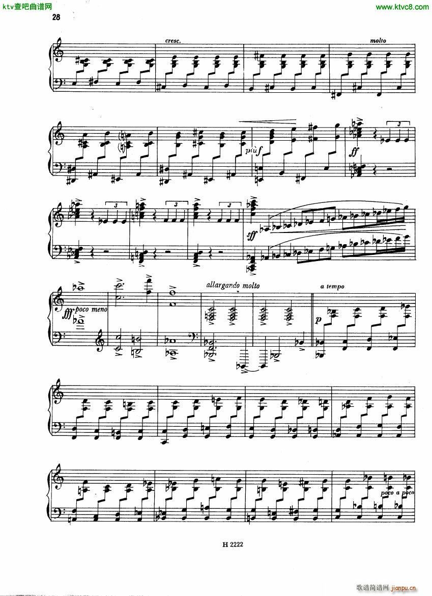 Fiser Piano Sonata 1955(钢琴谱)28