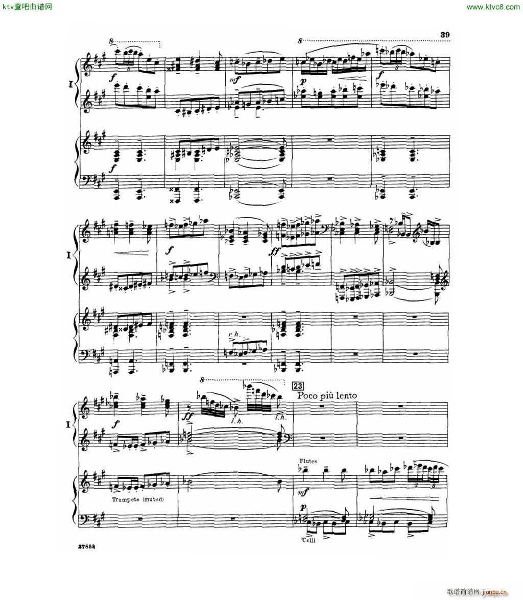 Carpenter Piano concertino reduction(钢琴谱)5