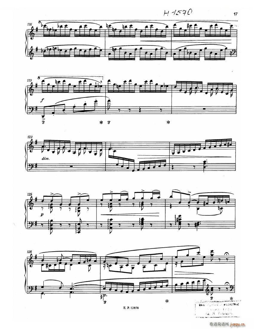 Faure 13 Barcarolle(钢琴谱)19