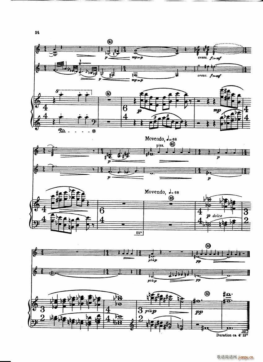 Bartok SZ 111 Contrasts pianoscore(钢琴谱)15