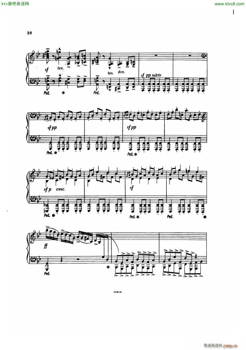 Edward Elgar Enigma Variations Op 36(钢琴谱)27