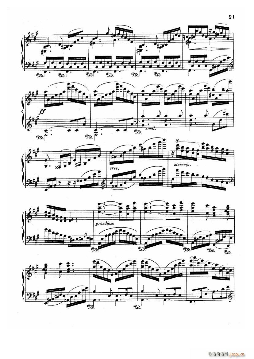 Albeniz op 72 Piano Sonata no 4(钢琴谱)21