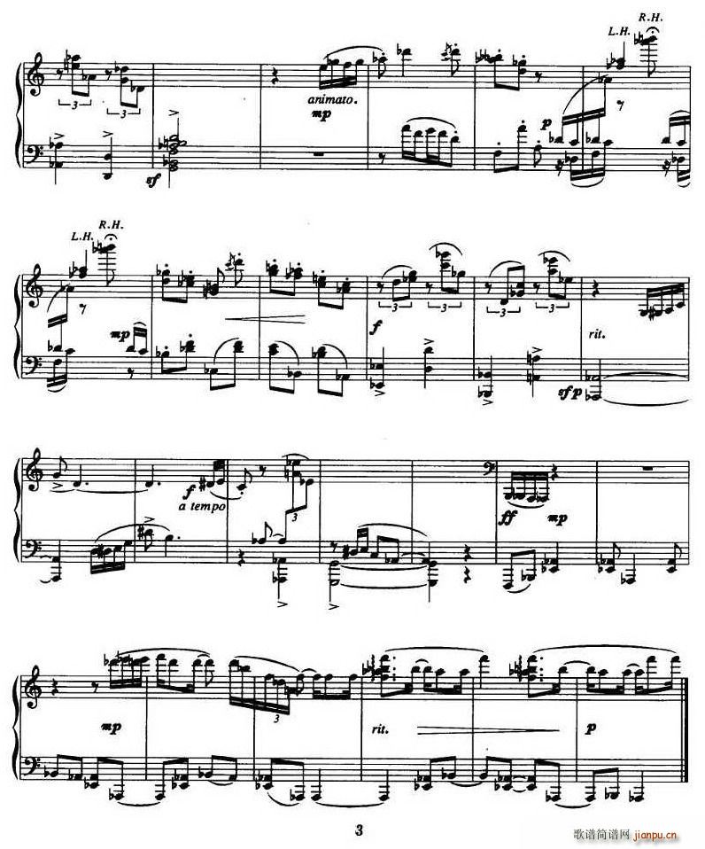 山行—山魁(五字歌谱)3