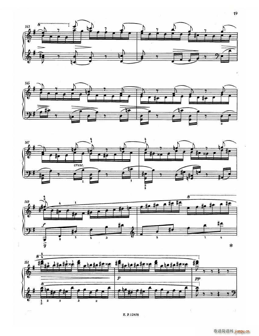 Faure 13 Barcarolle(钢琴谱)21