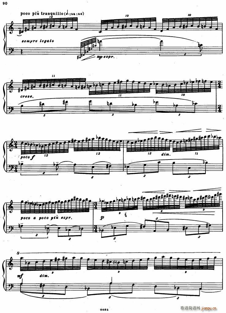 Bartok SZ 41 Deux Elegies op 8b(钢琴谱)7