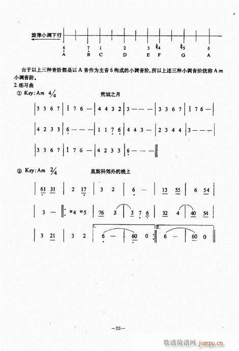 民谣吉他经典教程21-60(吉他谱)5