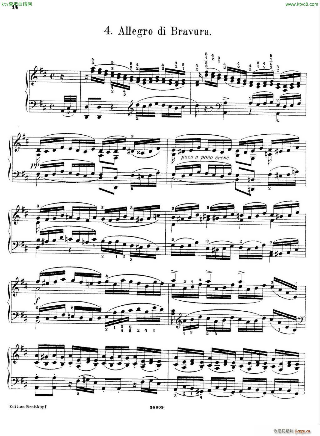 Busoni Etudes 5(钢琴谱)14