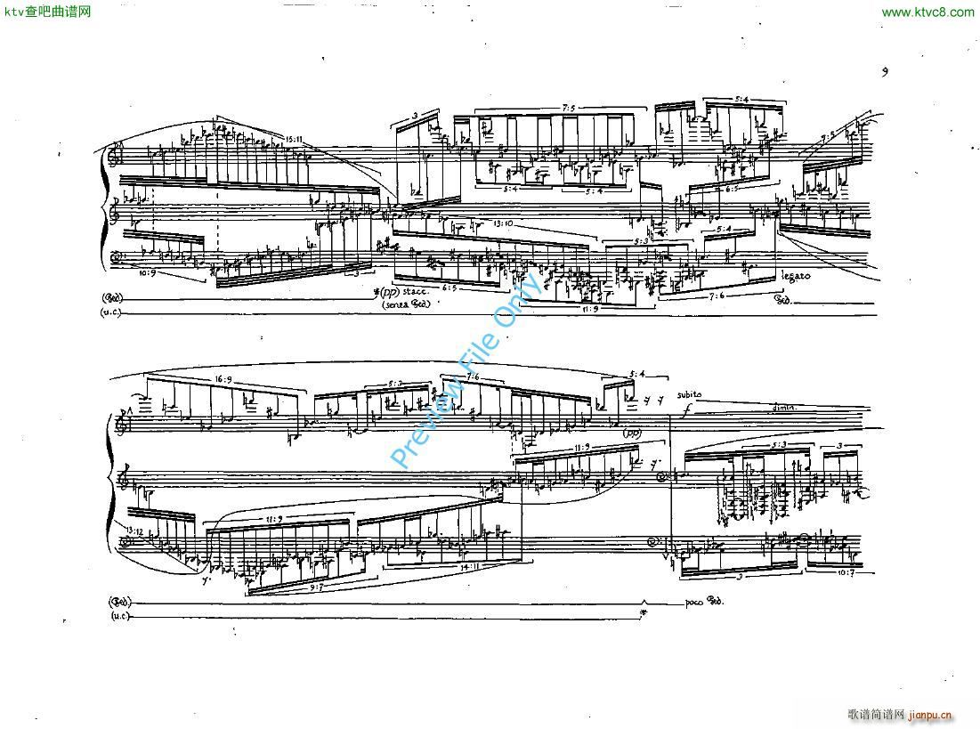 Finnissy Piano Concerto No 7(钢琴谱)10