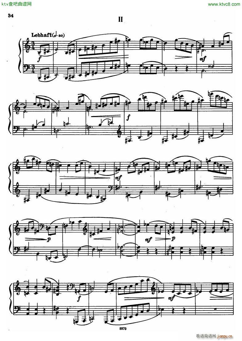 Hindemith Sonata No 2(钢琴谱)5